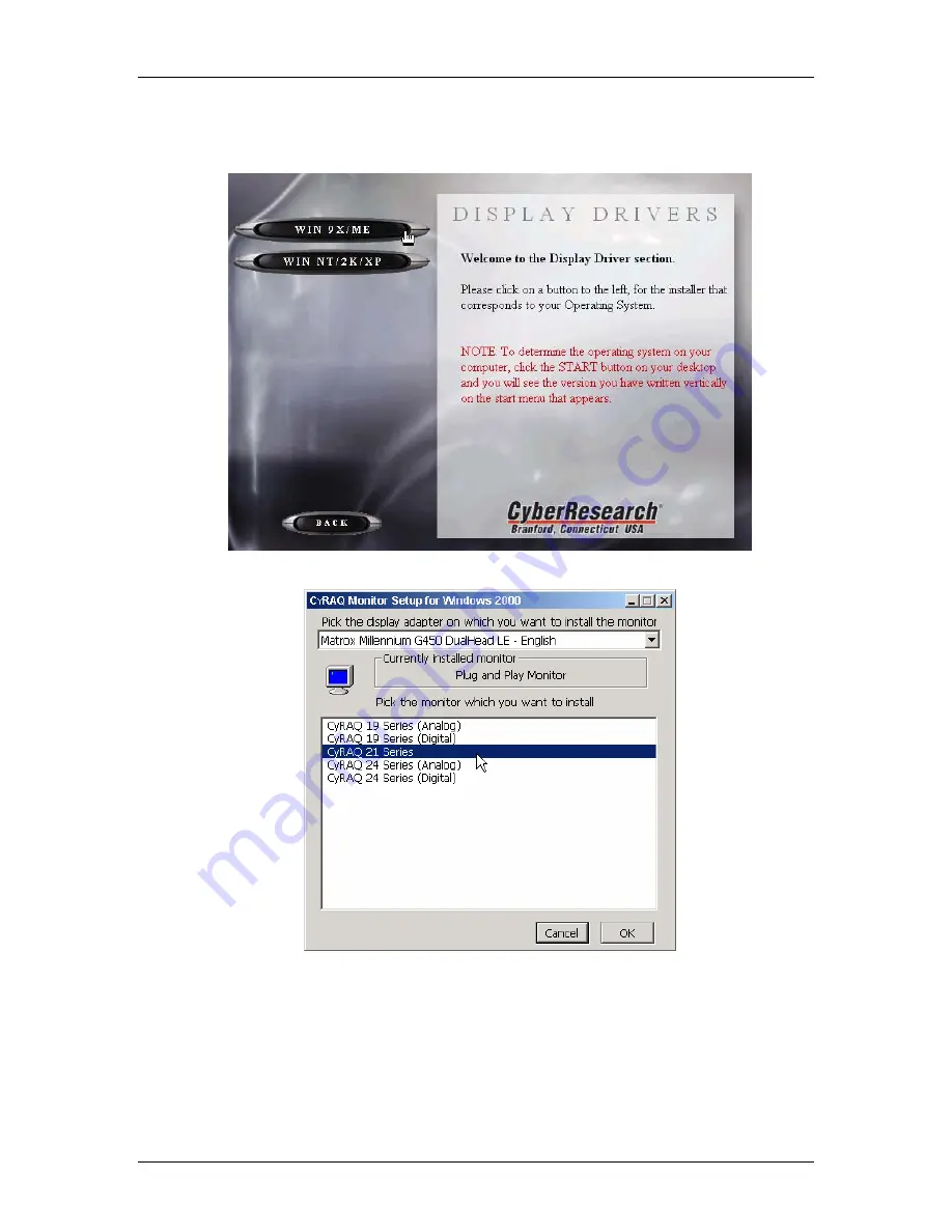 CyberResearch CYRAQ 21A User Manual Download Page 35