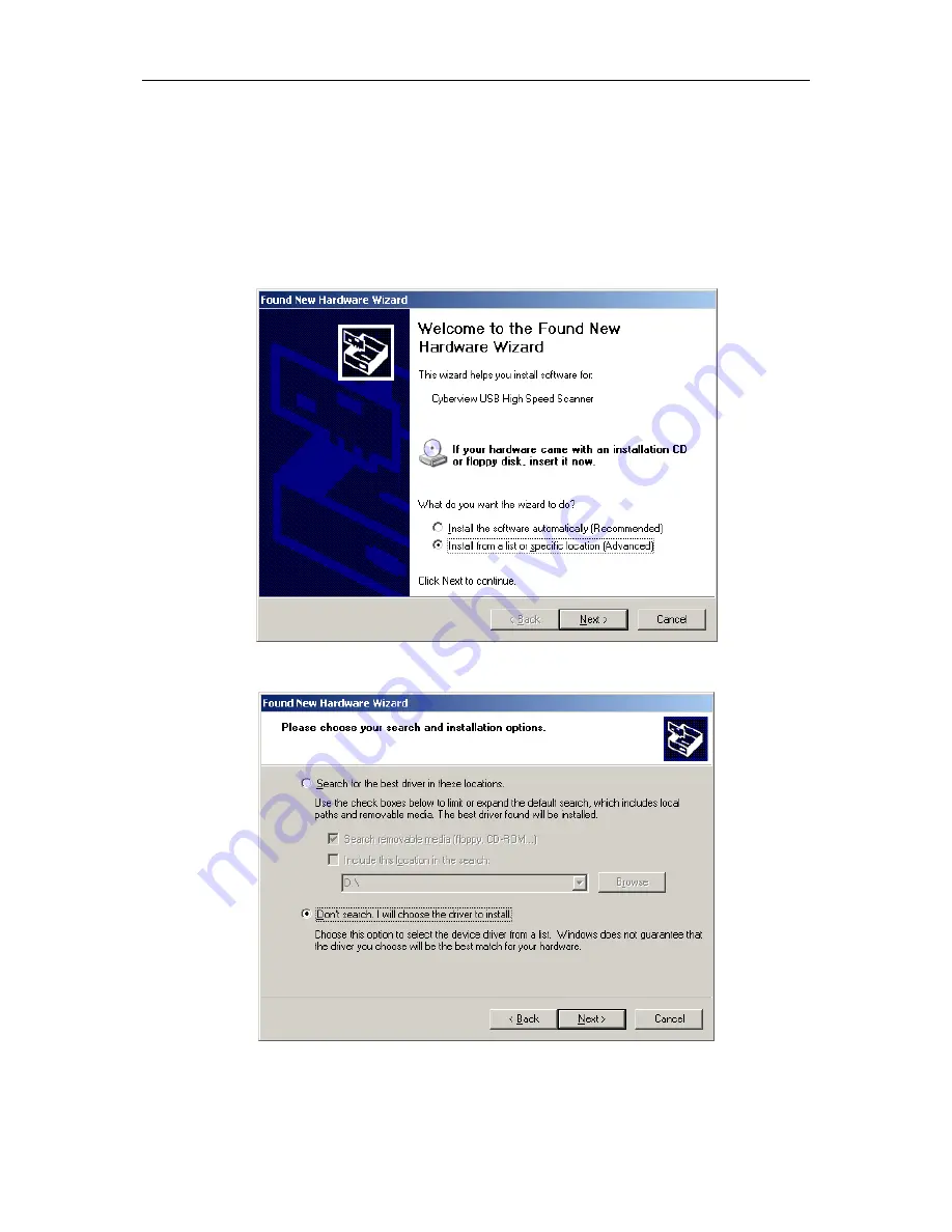 CyberView CST 5000 Installation And User Manual Download Page 16