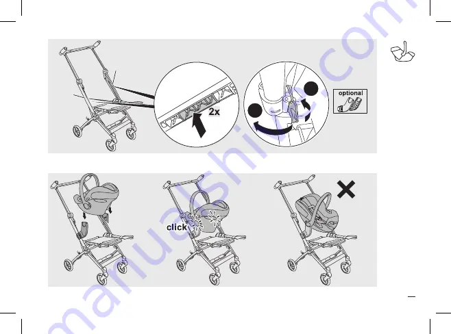 CYBEX gold 521000535 Manual Download Page 21