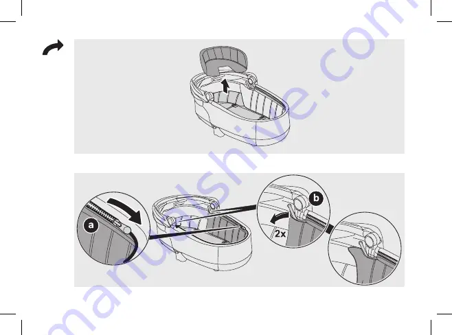 Cybex Platinum PRIAM LUX CARRY COT Manual Download Page 18