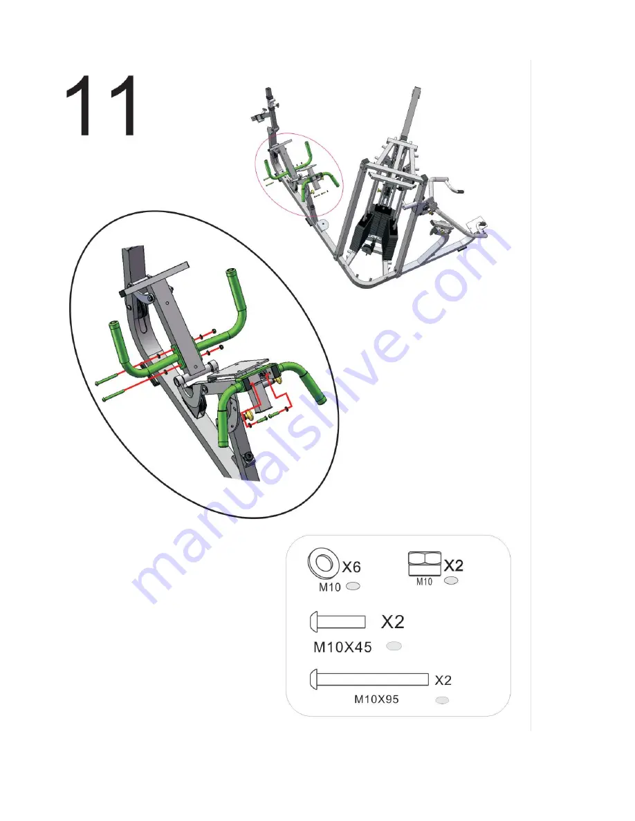 CYBEX MG-525 Owner'S And Service Manual Download Page 33