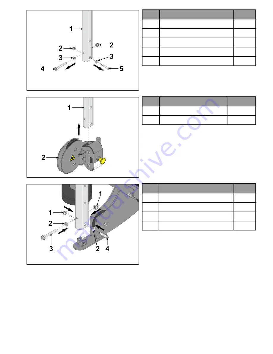 CYBEX PP-ACO Assembly Manual Download Page 17