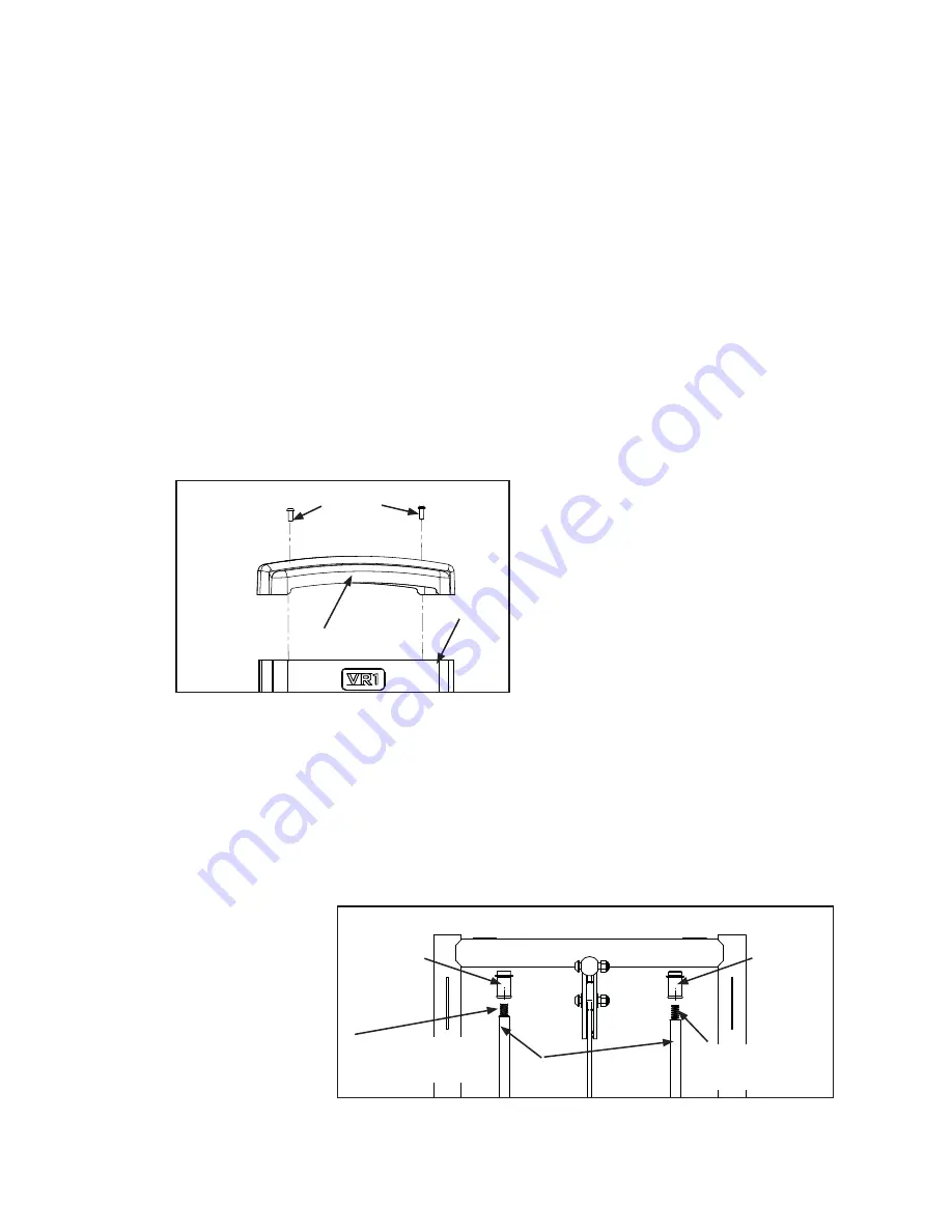 CYBEX VR1 Lat/Row Owner'S And Service Manual Download Page 20