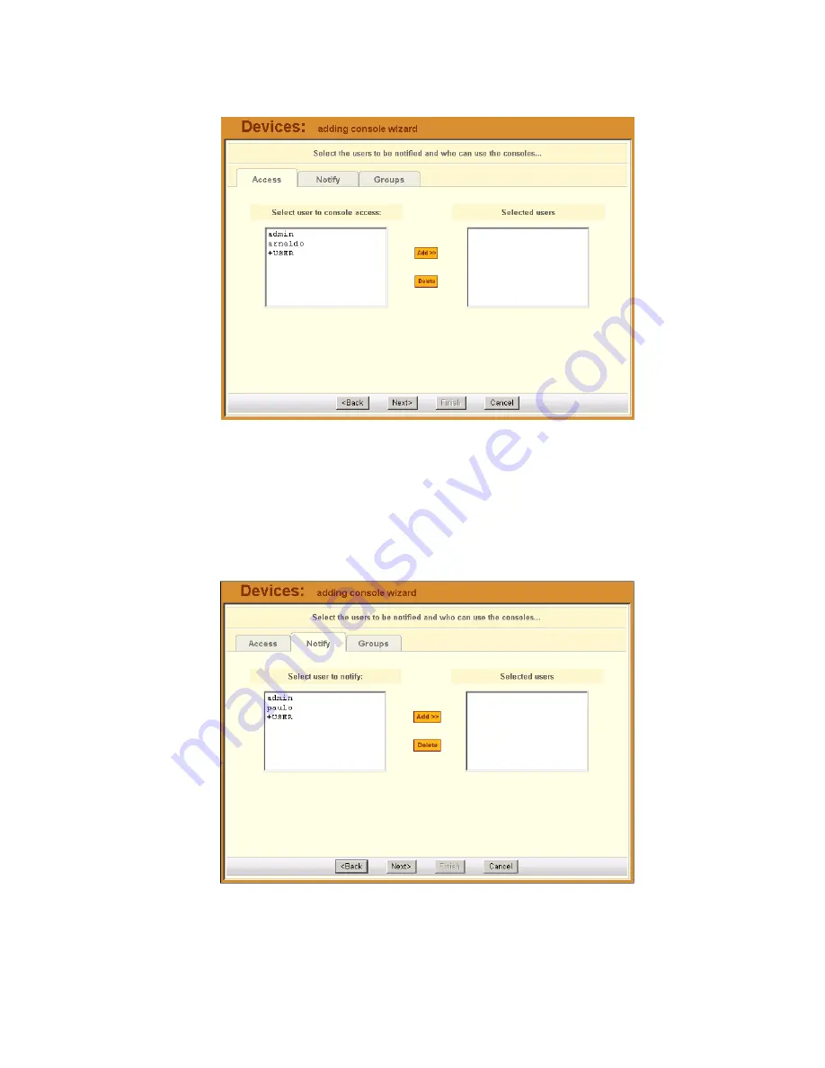 Cyclades AlterPath BladeManager User Manual Download Page 116