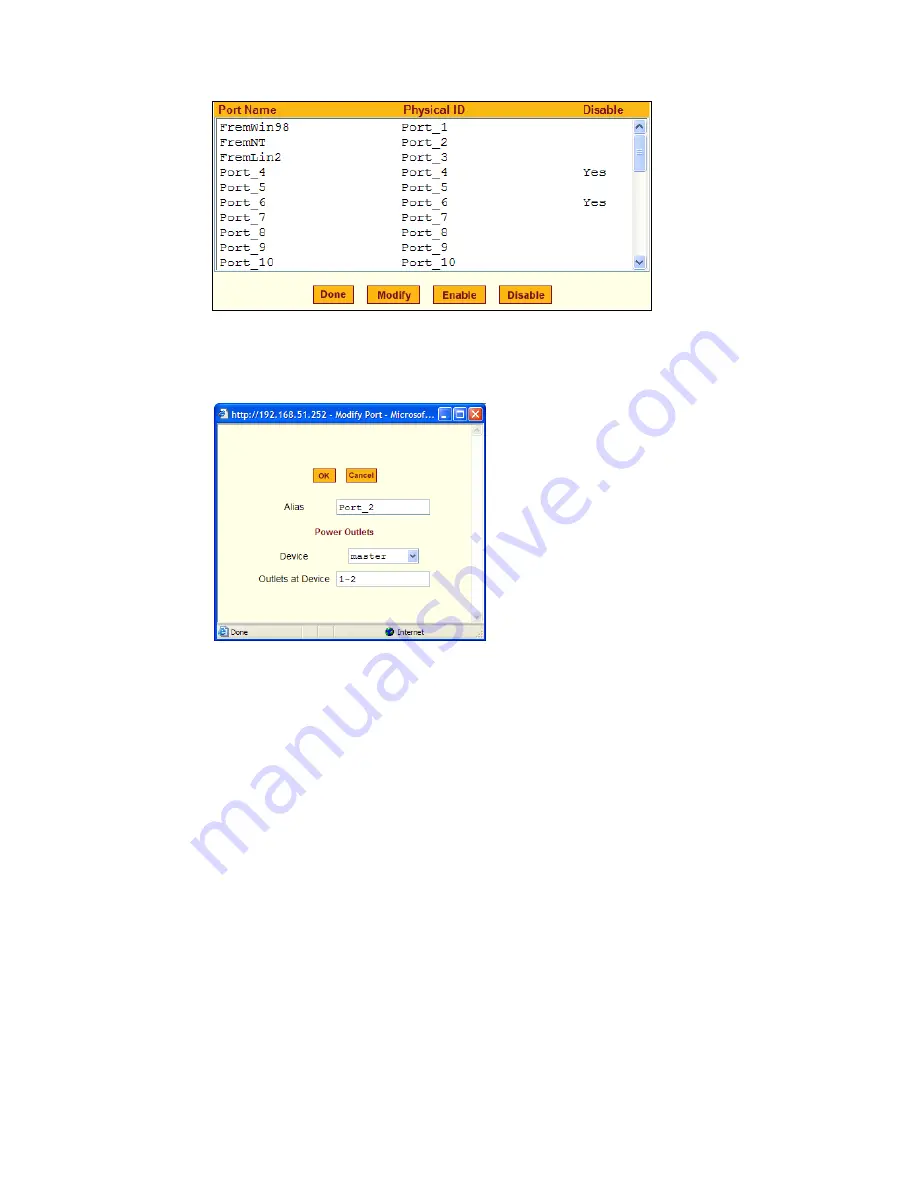 Cyclades AlterPath User Manual Download Page 199