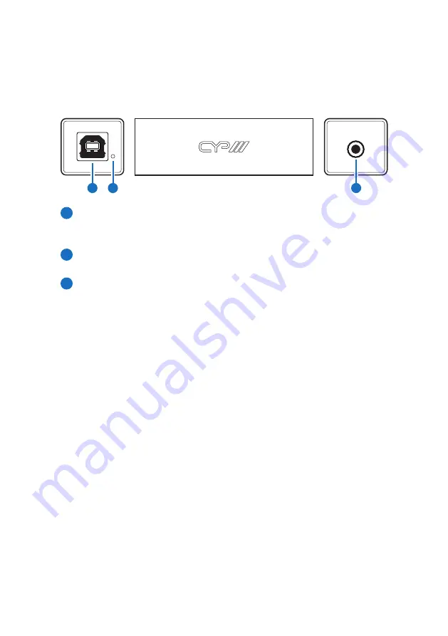 CYP AU-D6-H Operation Manual Download Page 7