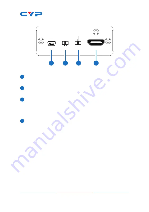 CYP CLUX-11HB Operation Manual Download Page 8