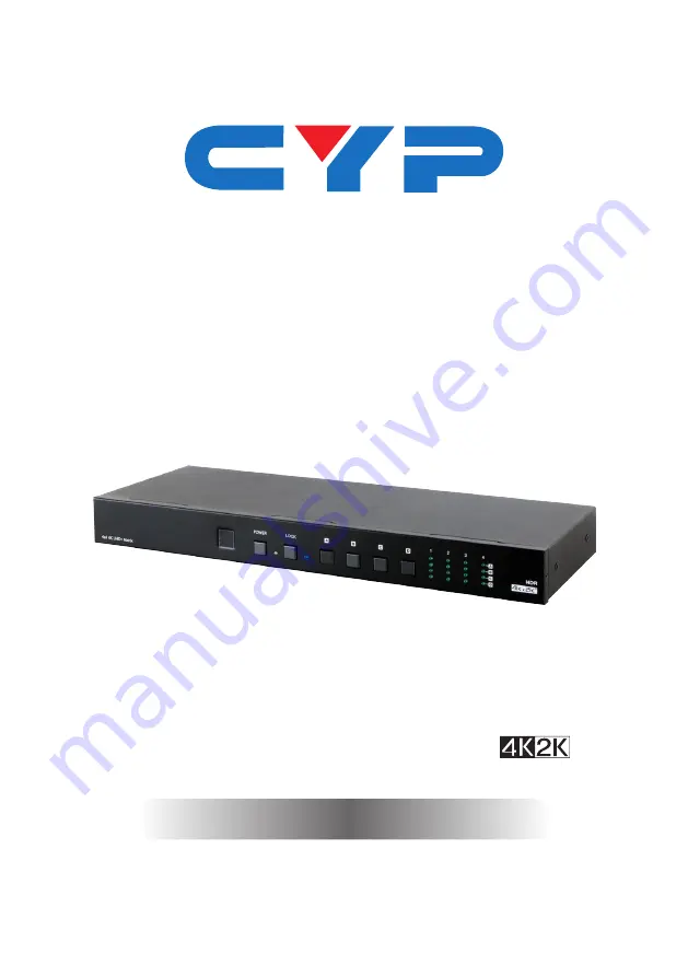 CYP CPLUS-V4H4H Operation Manual Download Page 1