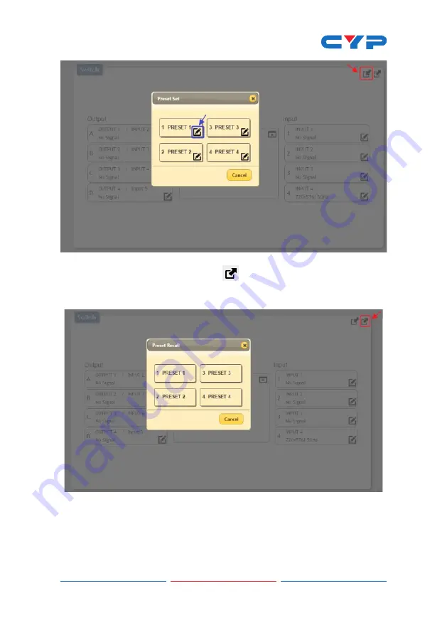 CYP CPLUS-V4H4H Operation Manual Download Page 21