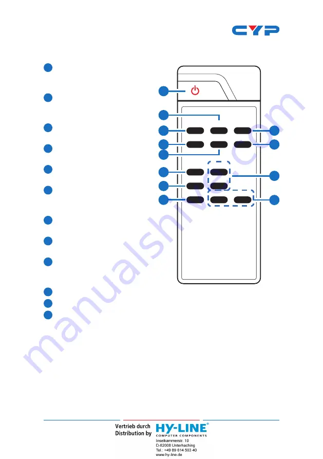 CYP CSC-6010D Operation Manual Download Page 33