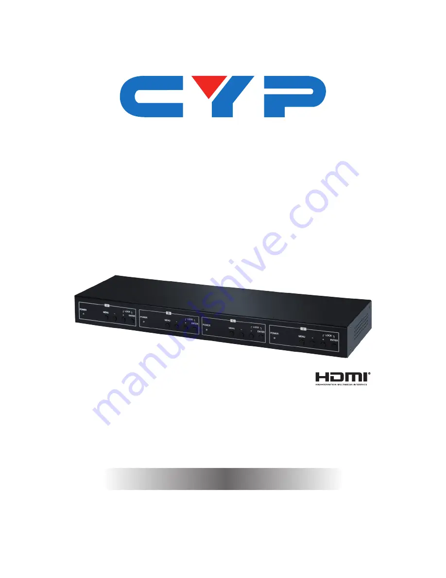 CYP CSC-6015 Скачать руководство пользователя страница 1