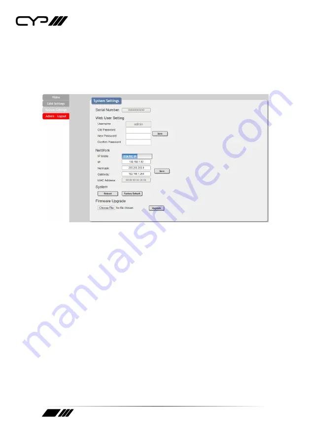 CYP PRO-F12TX Operation Manual Download Page 14