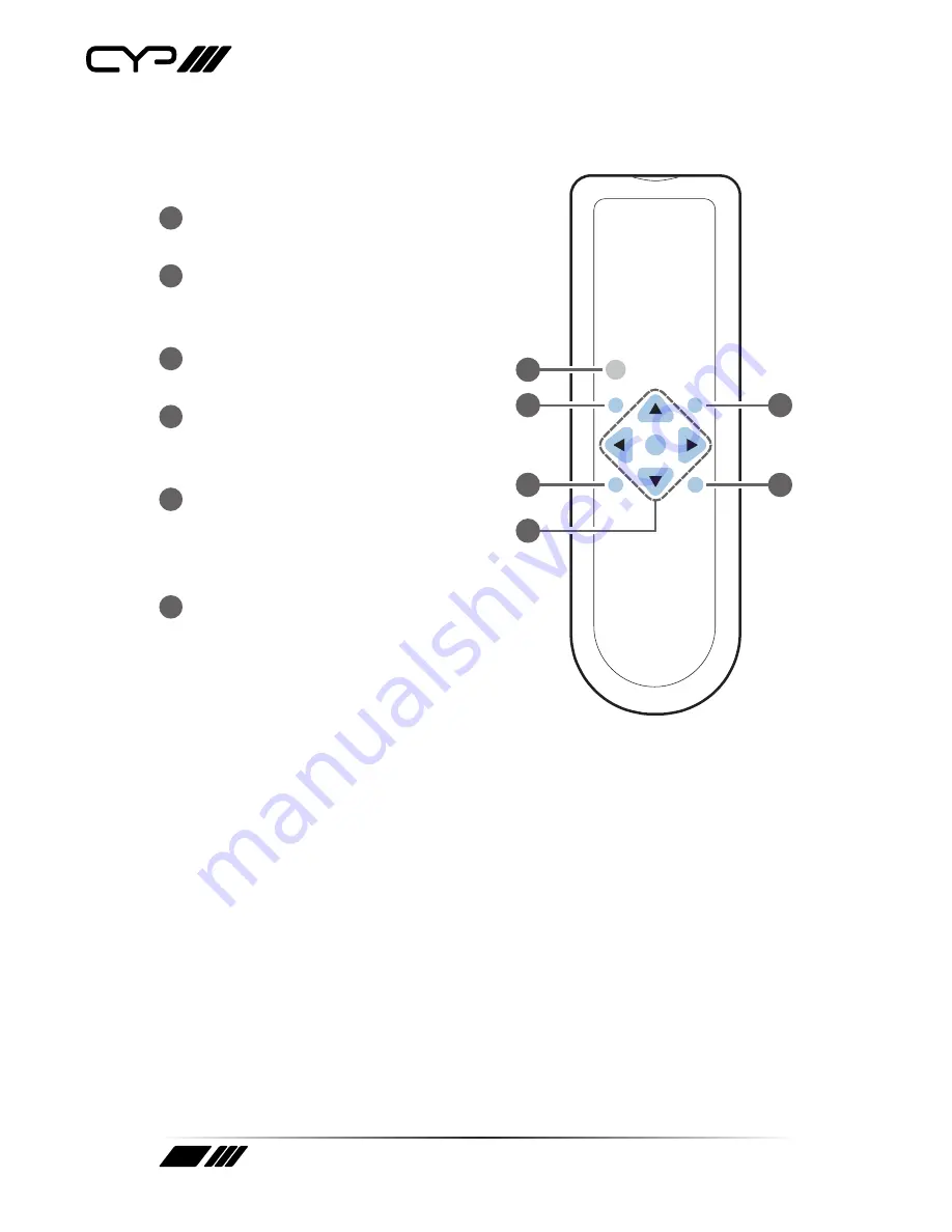 CYP PU-507TX-HDVGA Operation Manual Download Page 10