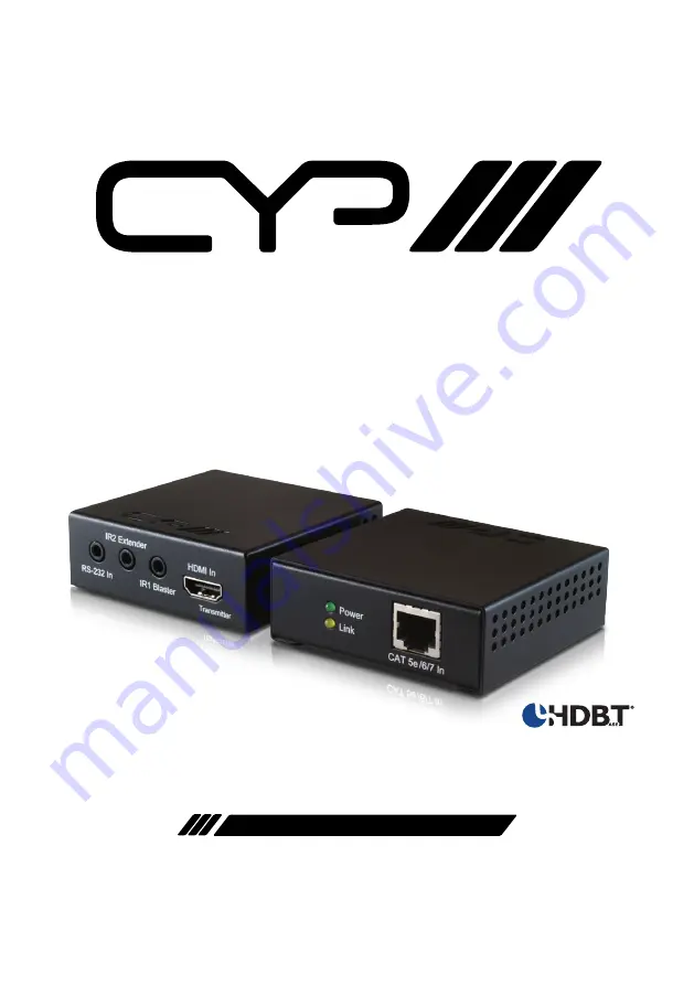 CYP PU-515PL-RX Operation Manual Download Page 1