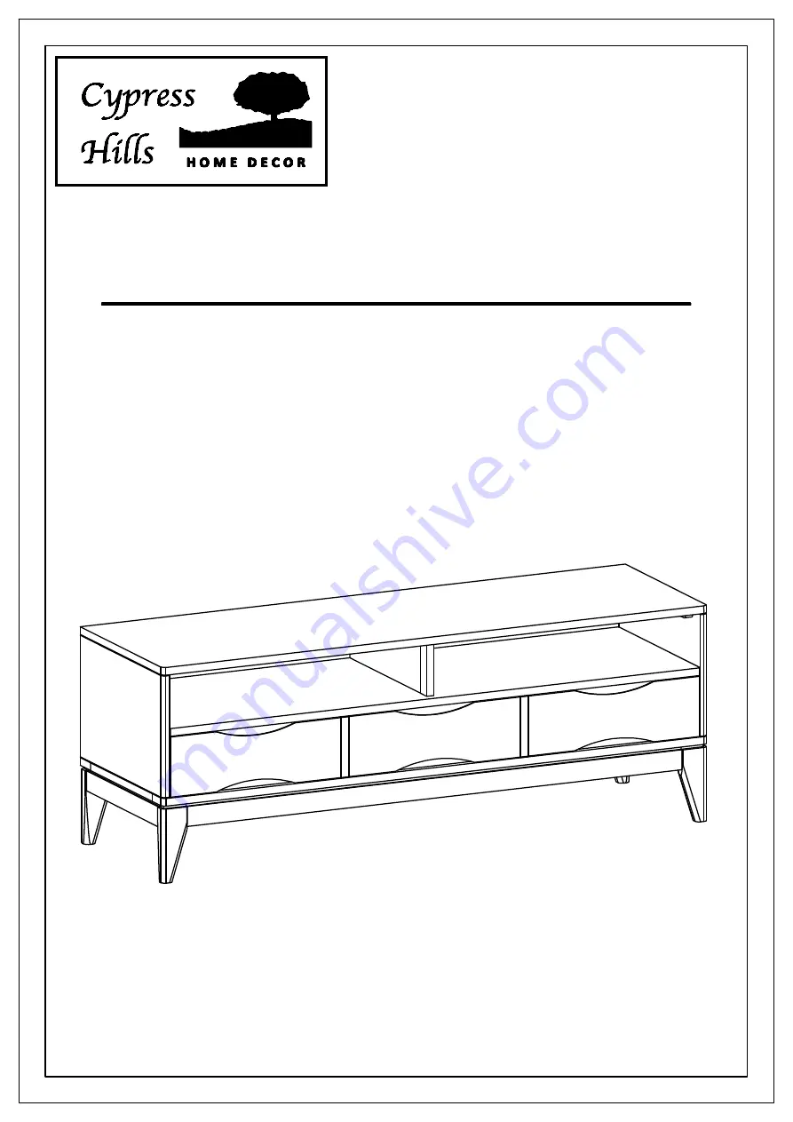 Cypress Hills AXCHHAR-05 Assembly Instructions Manual Download Page 1