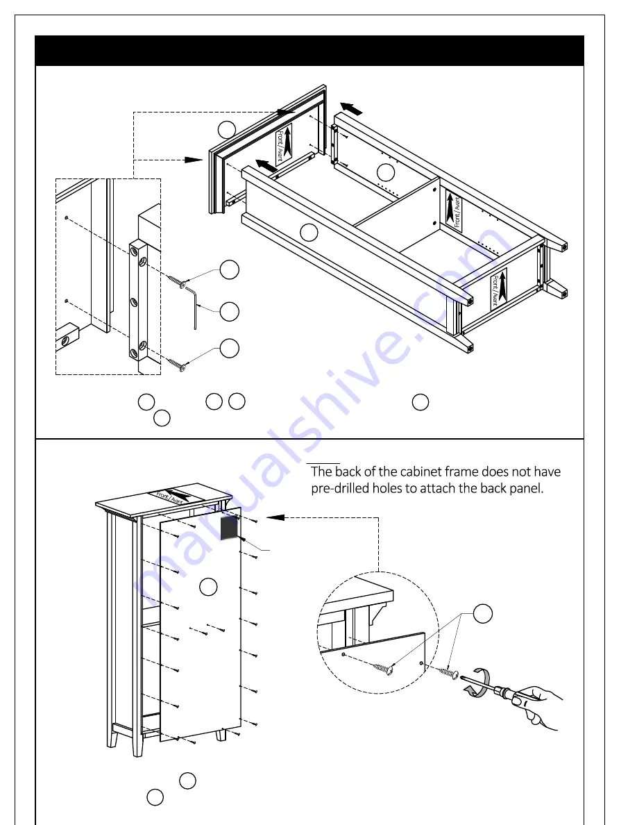 Cypress Hills GREYSTONE AXCRGREY04 Assembly Instructions Manual Download Page 11