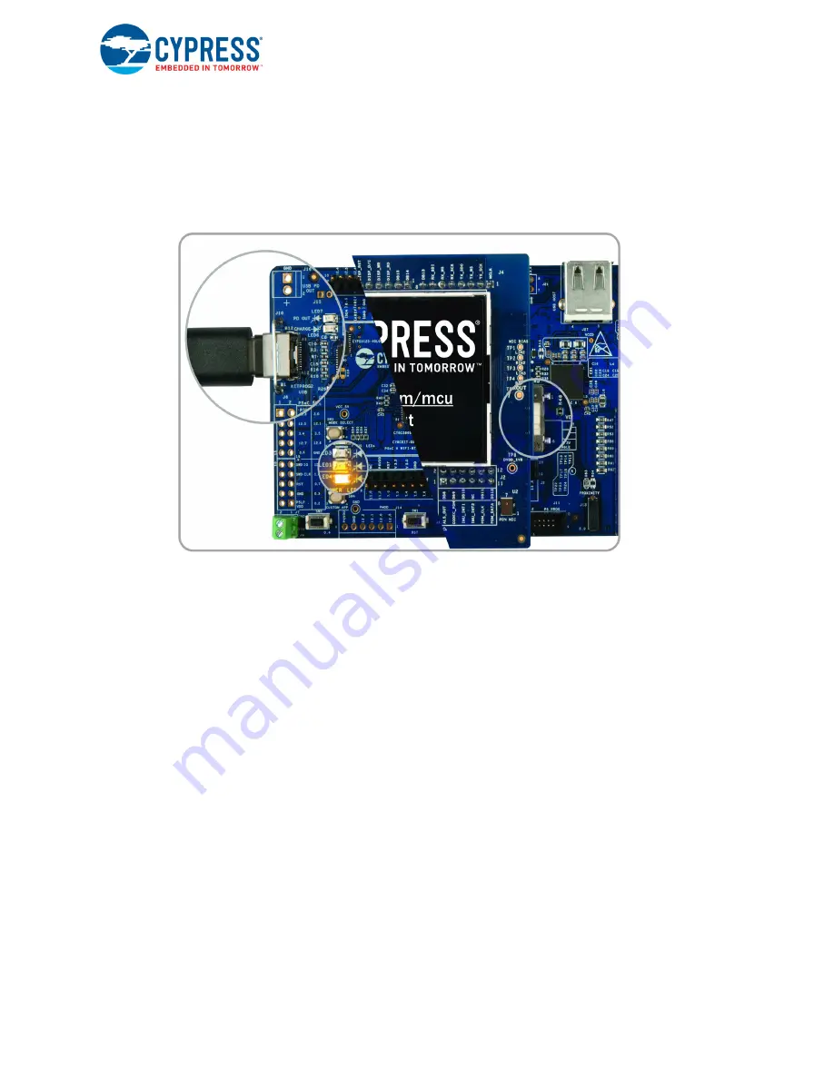 Cypress Semiconductor CY8CKIT-062-WiFi-BT Скачать руководство пользователя страница 21