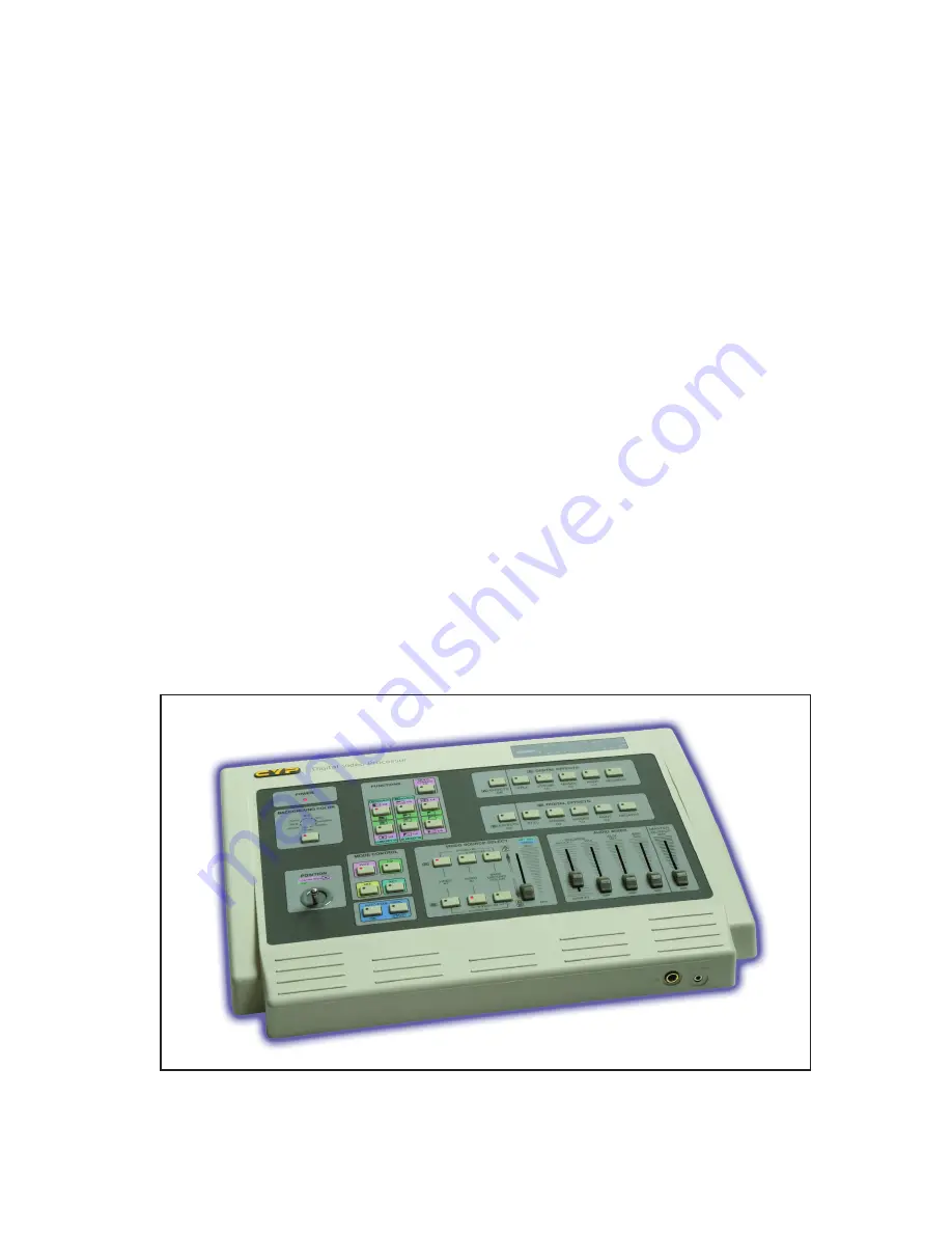 Cypress CMX-07 Operation Manual Download Page 1