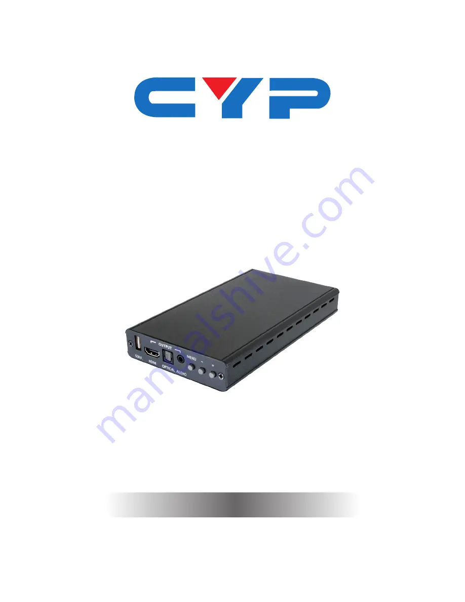 Cypress CP-295NN Operation Manual Download Page 1