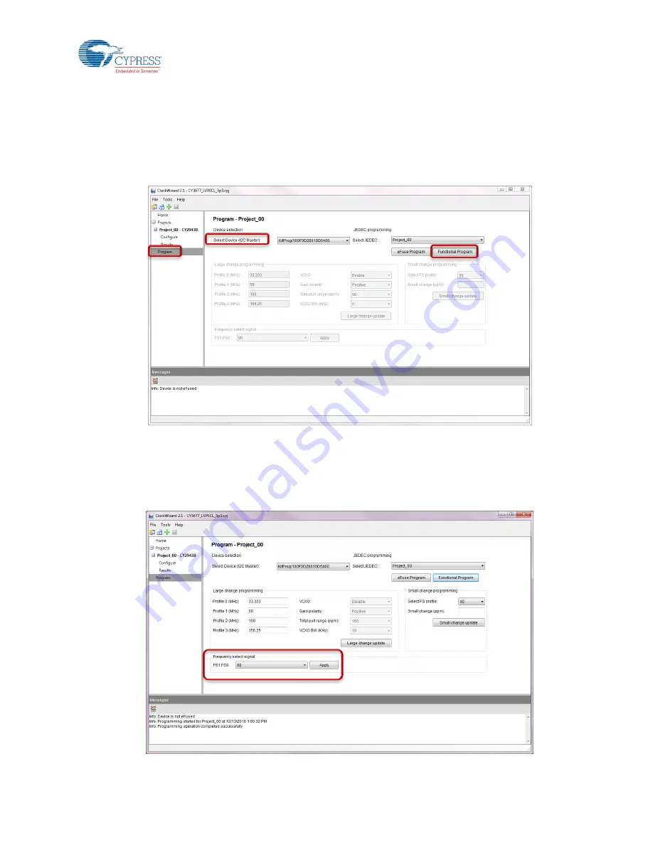 Cypress CY3677 User Manual Download Page 18