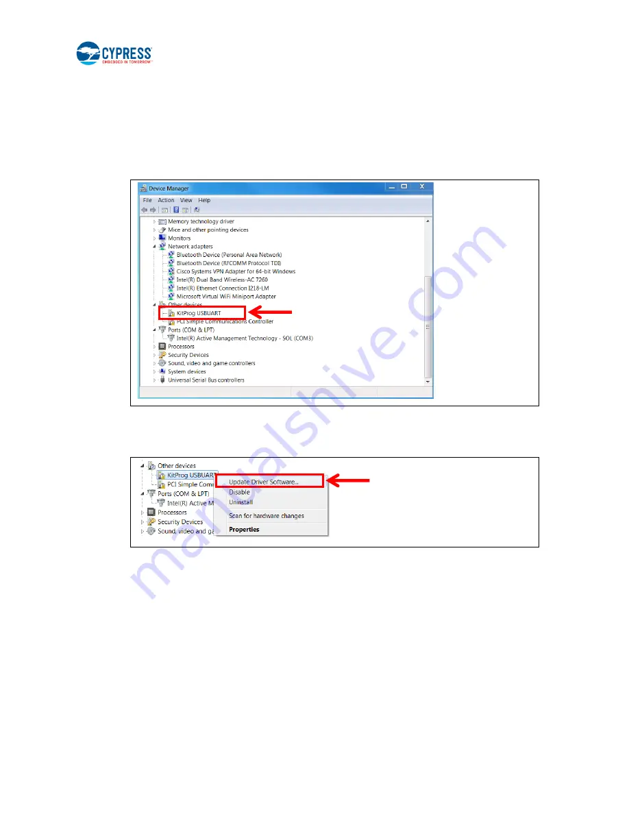 Cypress CYALKIT-E02 Reference Design Kit Manual Download Page 17