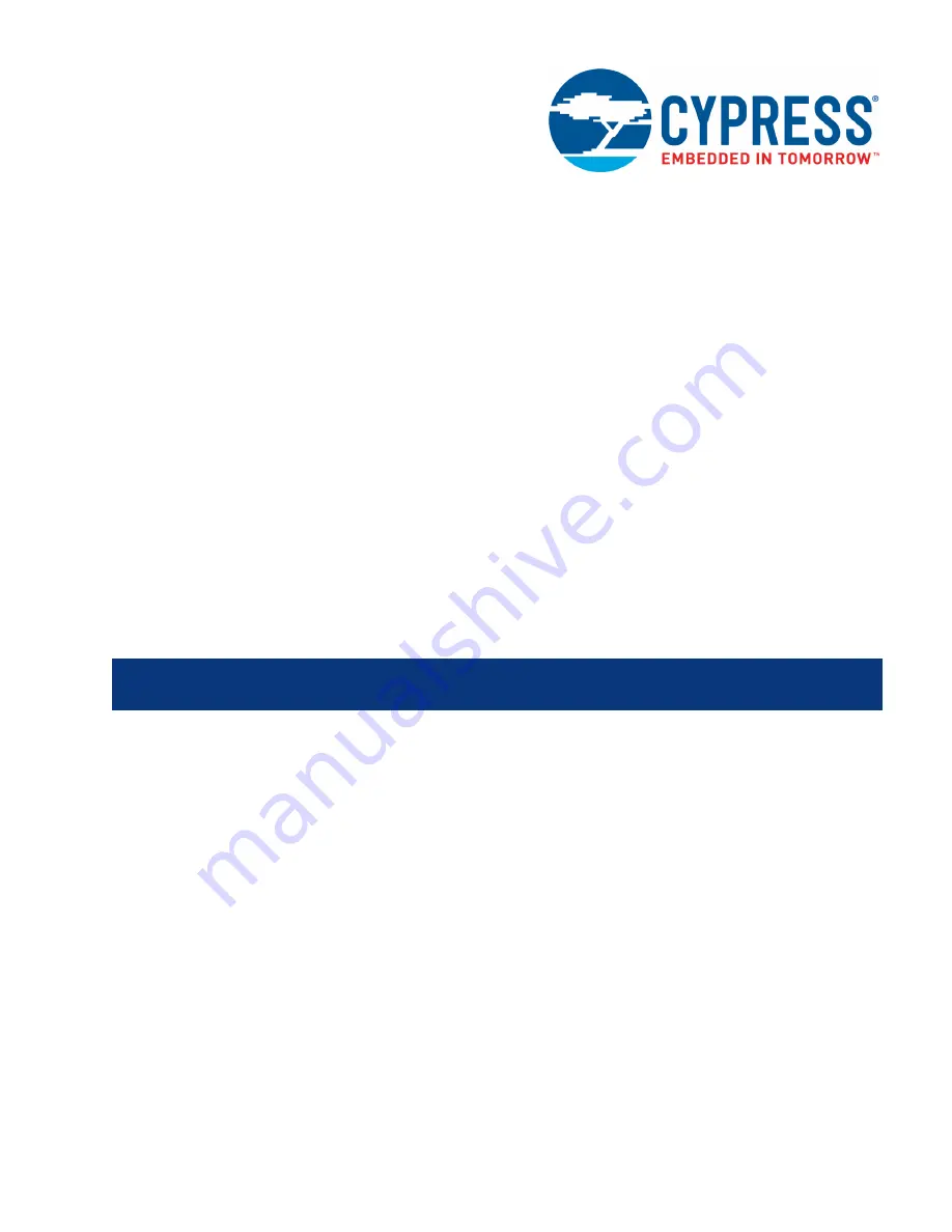 Cypress CYW9P62S1-43438EVB-01 Manual Download Page 1