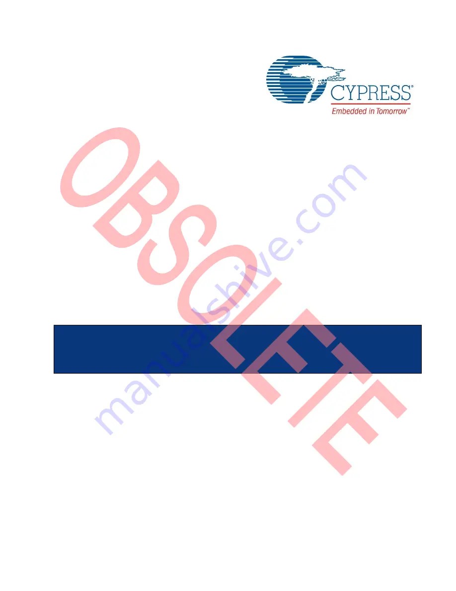 Cypress FM0+ S6E1A1 Series User Manual Download Page 2