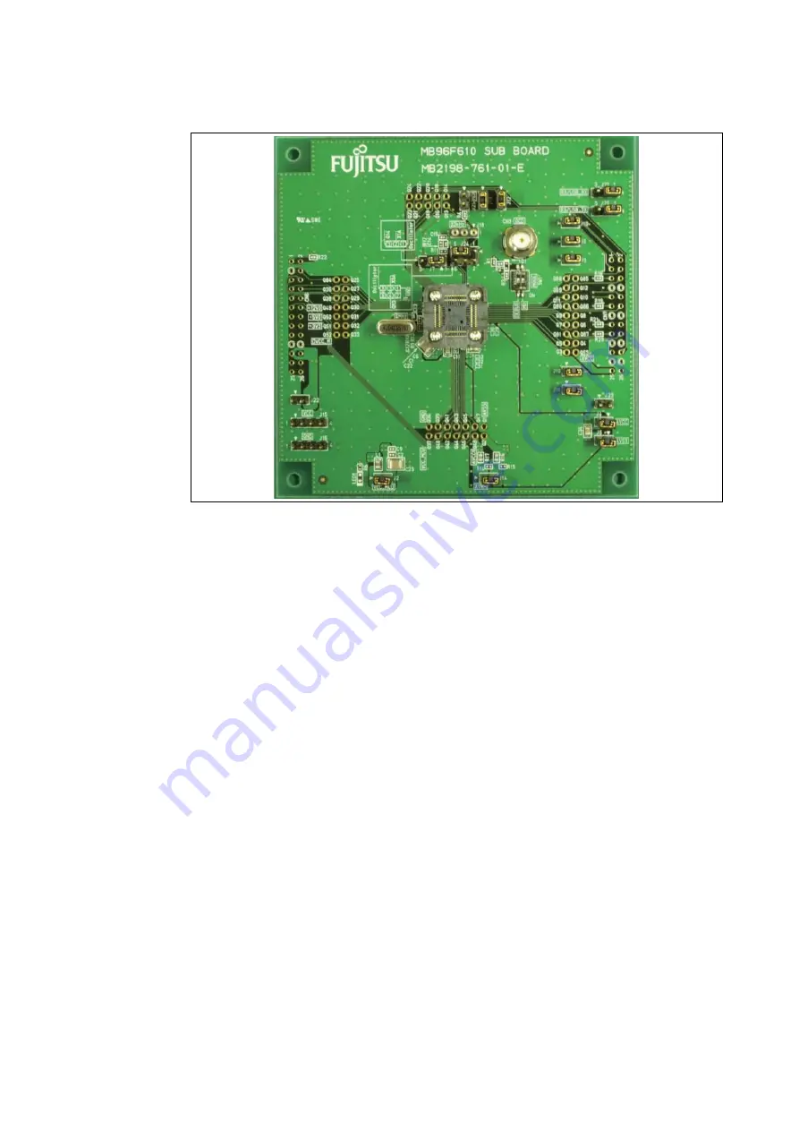 Cypress MB96610 Series Operation Manual Download Page 6