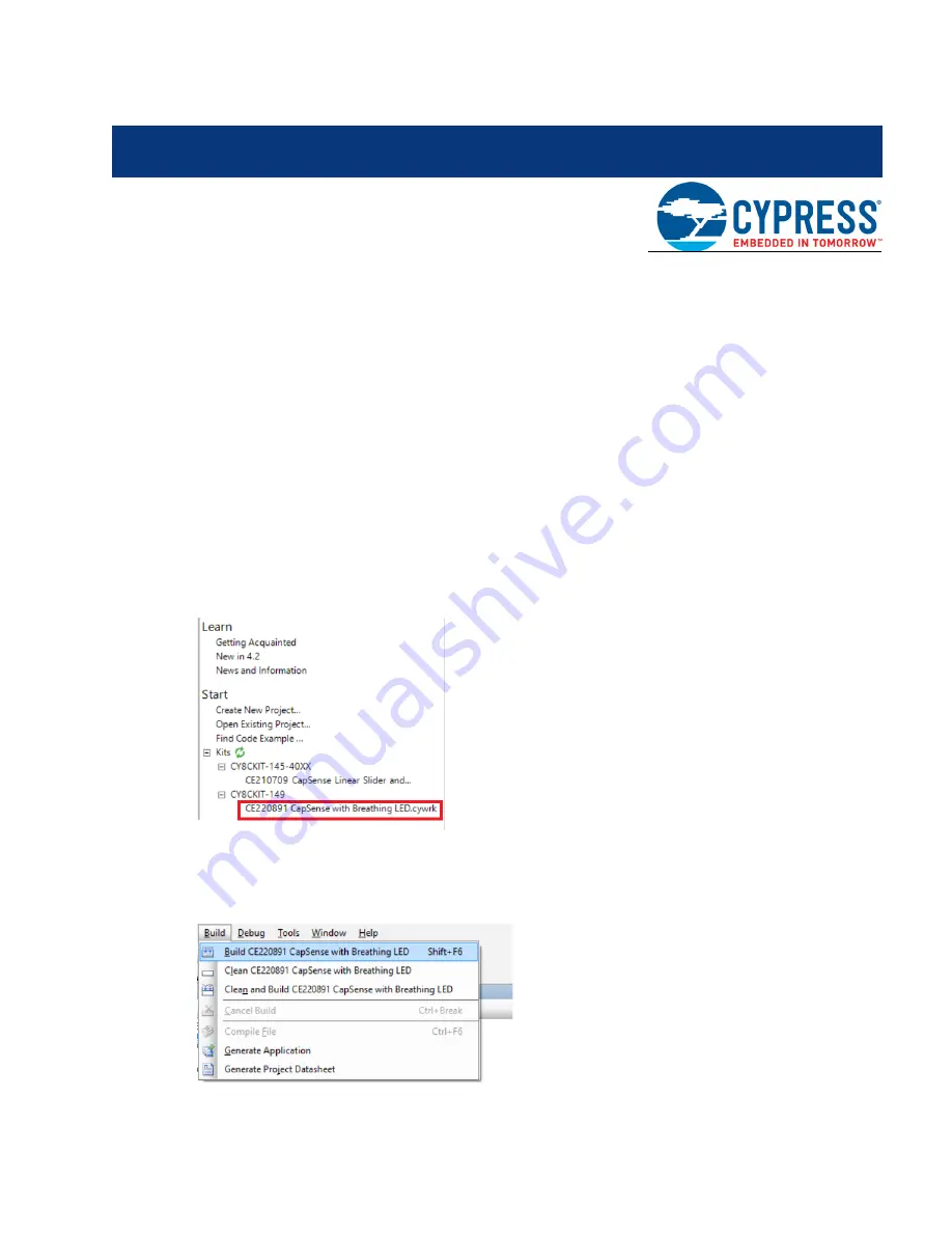 Cypress PSoC 4100S Plus Manual Download Page 26