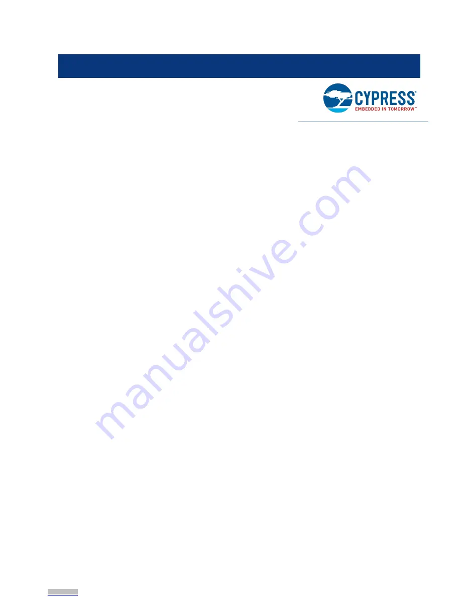 Cypress S6SBP501A00VA1001 Скачать руководство пользователя страница 6