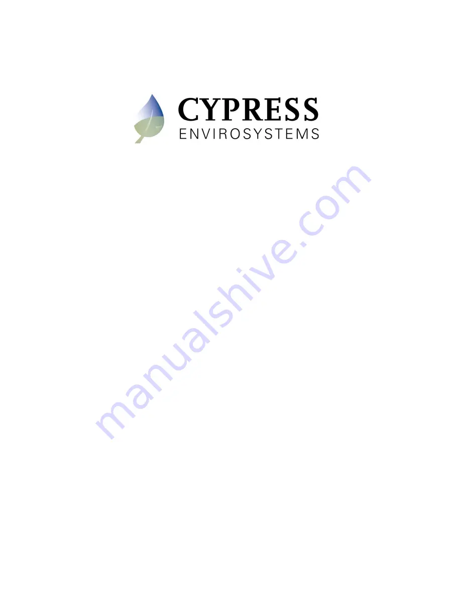 Cypress WiFi3309701 User Manual Download Page 1