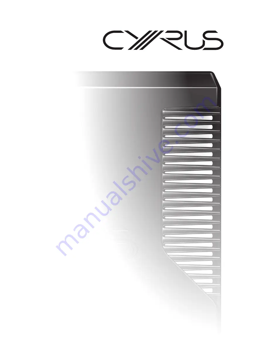 Cyrus PSX-R2 User Instructions Download Page 1