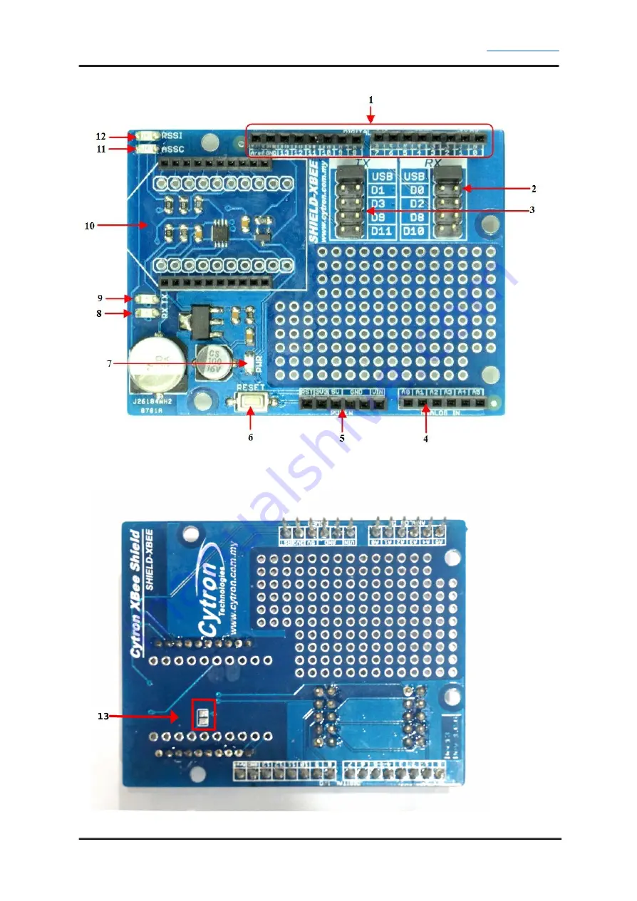 Cytron Technologies XBee Shield Скачать руководство пользователя страница 7