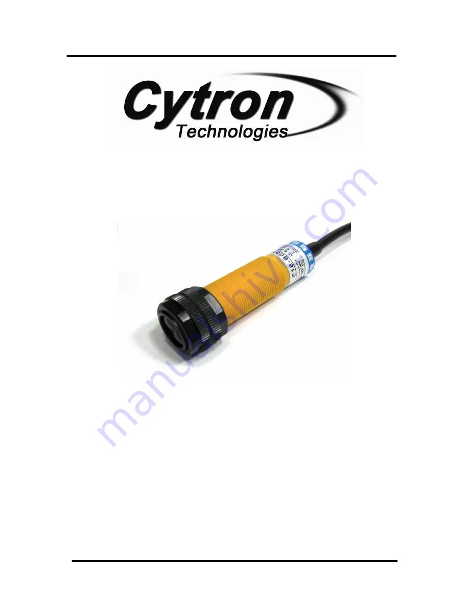 Cytron SN-E18-B03N1 Скачать руководство пользователя страница 1