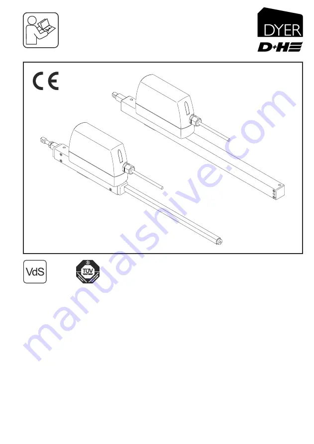 D+H DYER ZA 35-BSY+ Instructions Manual Download Page 1