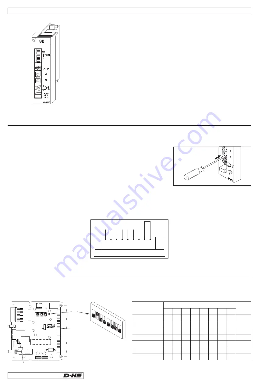 D+H RZN 43-E Series Instructions For Use Manual Download Page 10