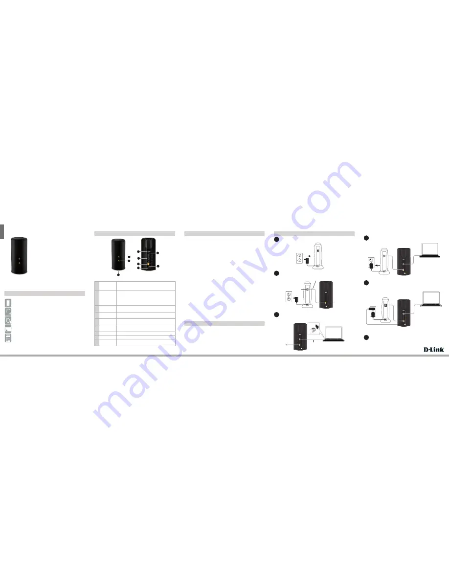 D-Link AC1750 Quick Manual Download Page 1