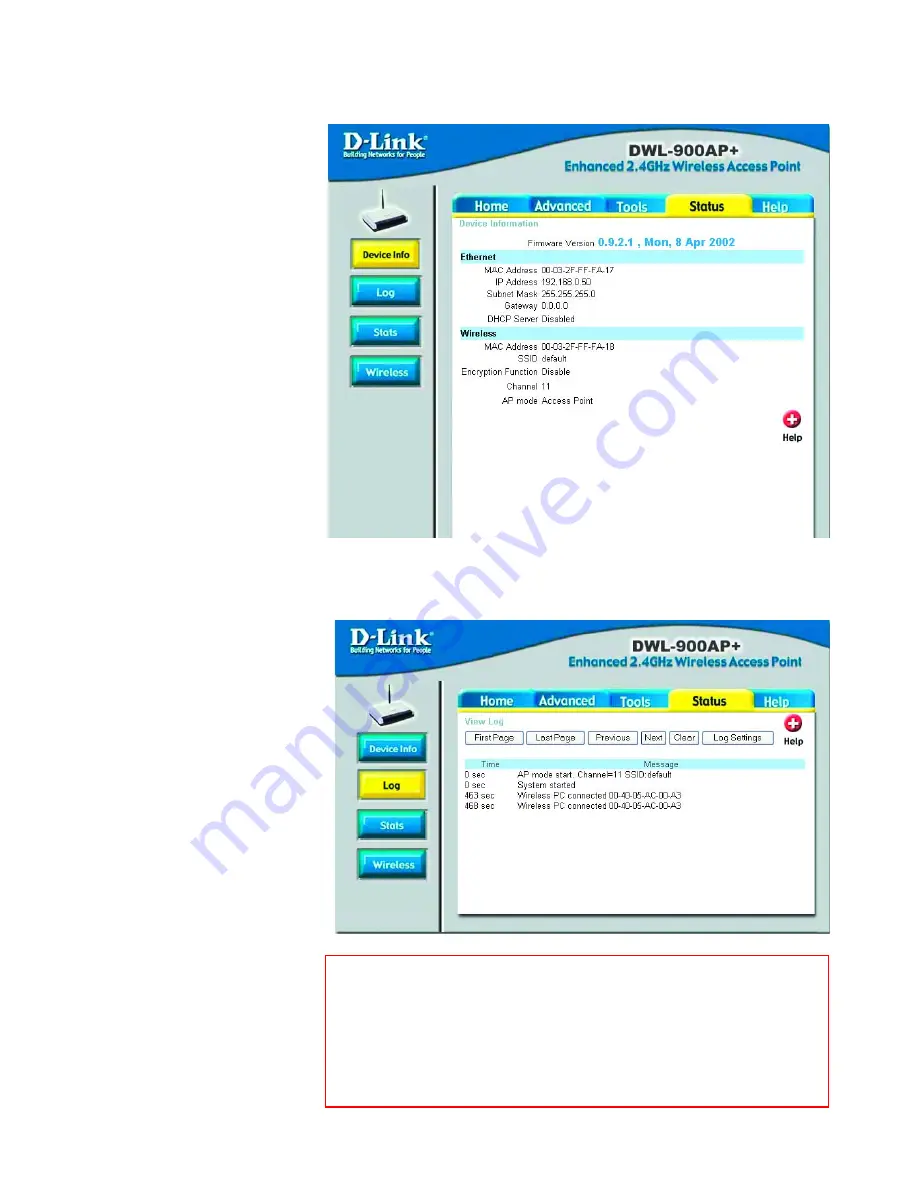 D-Link AirPlus DWL-900AP+ Скачать руководство пользователя страница 19