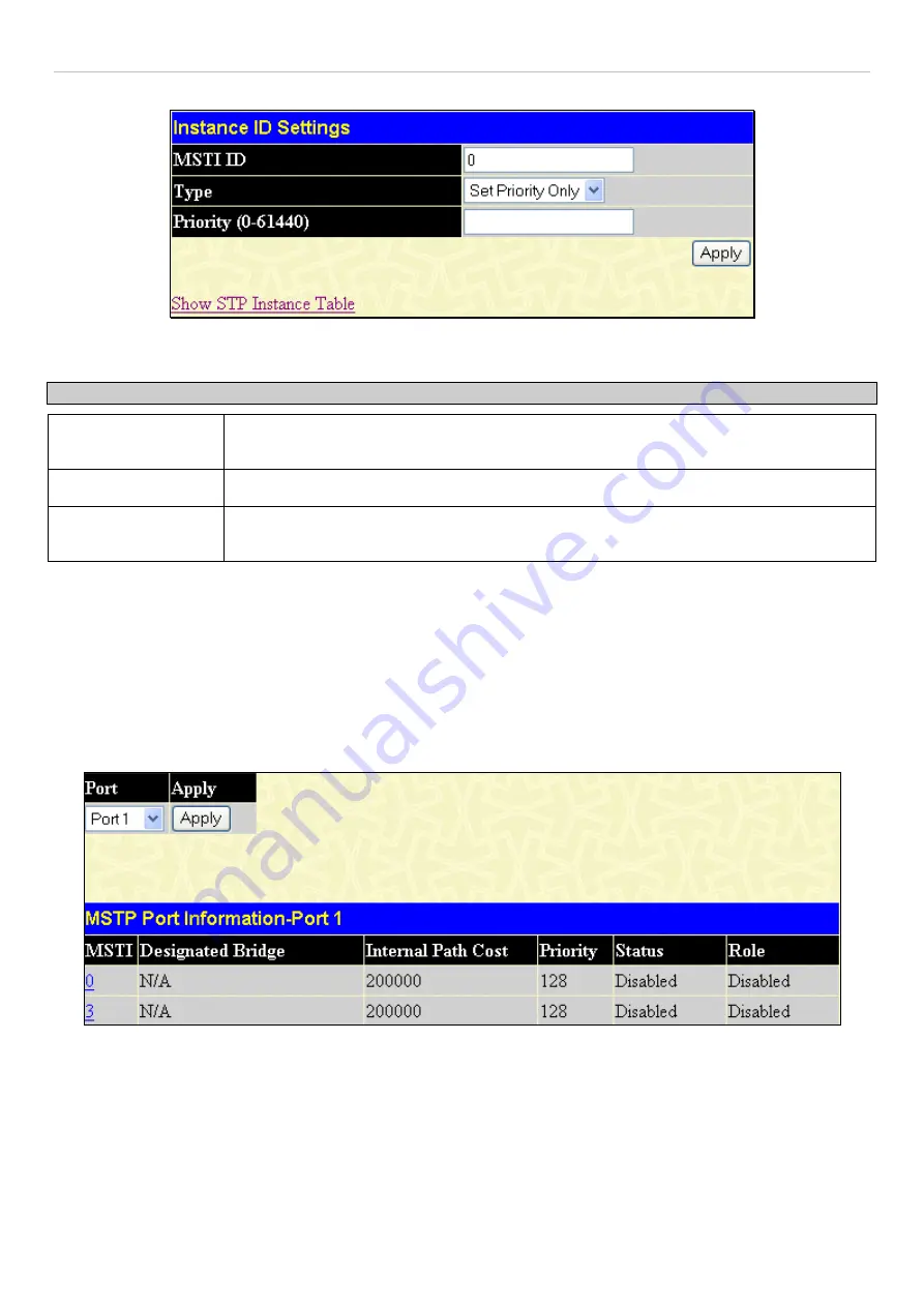 D-Link DES-1228/ME User Manual Download Page 112