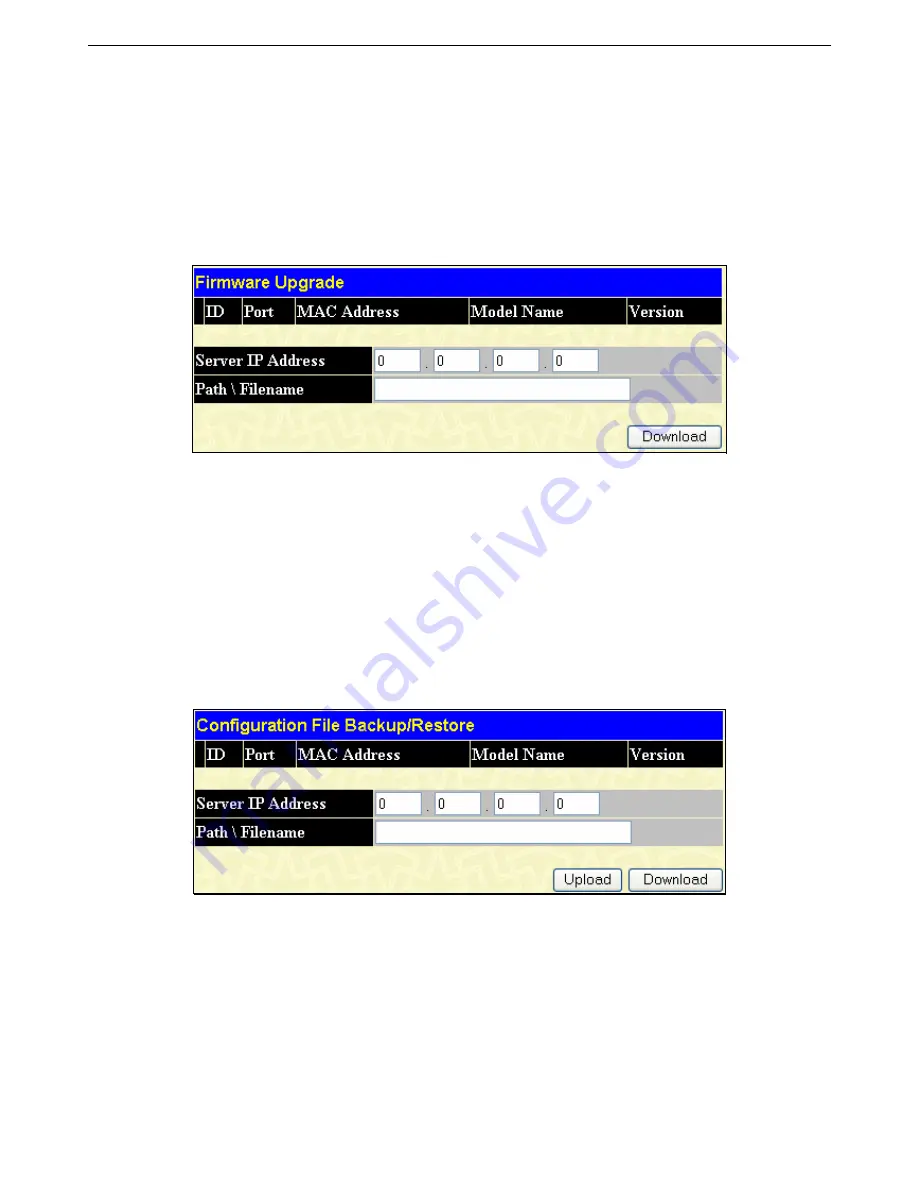 D-Link DES-3018 User Manual Download Page 83