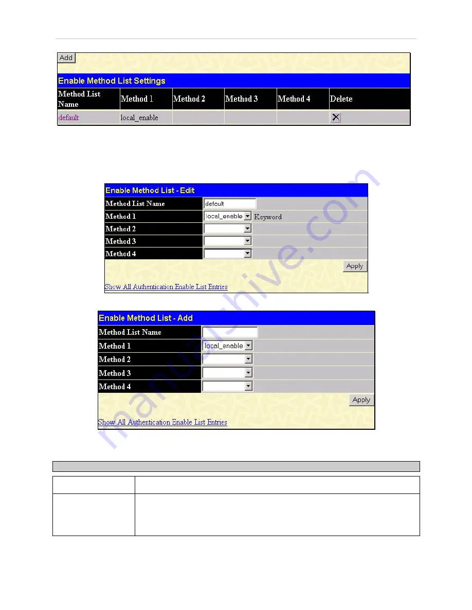 D-Link DES-3526 - Switch - Stackable Manual Download Page 144