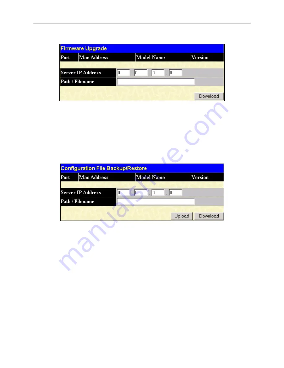 D-Link DES-3526 - Switch - Stackable Manual Download Page 208