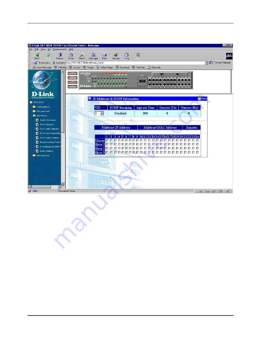 D-Link DES-3624i User Manual Download Page 152