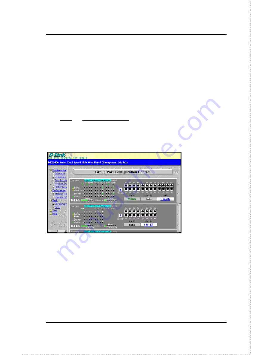 D-Link DFE-2624 - Hub - Stackable User Manual Download Page 9