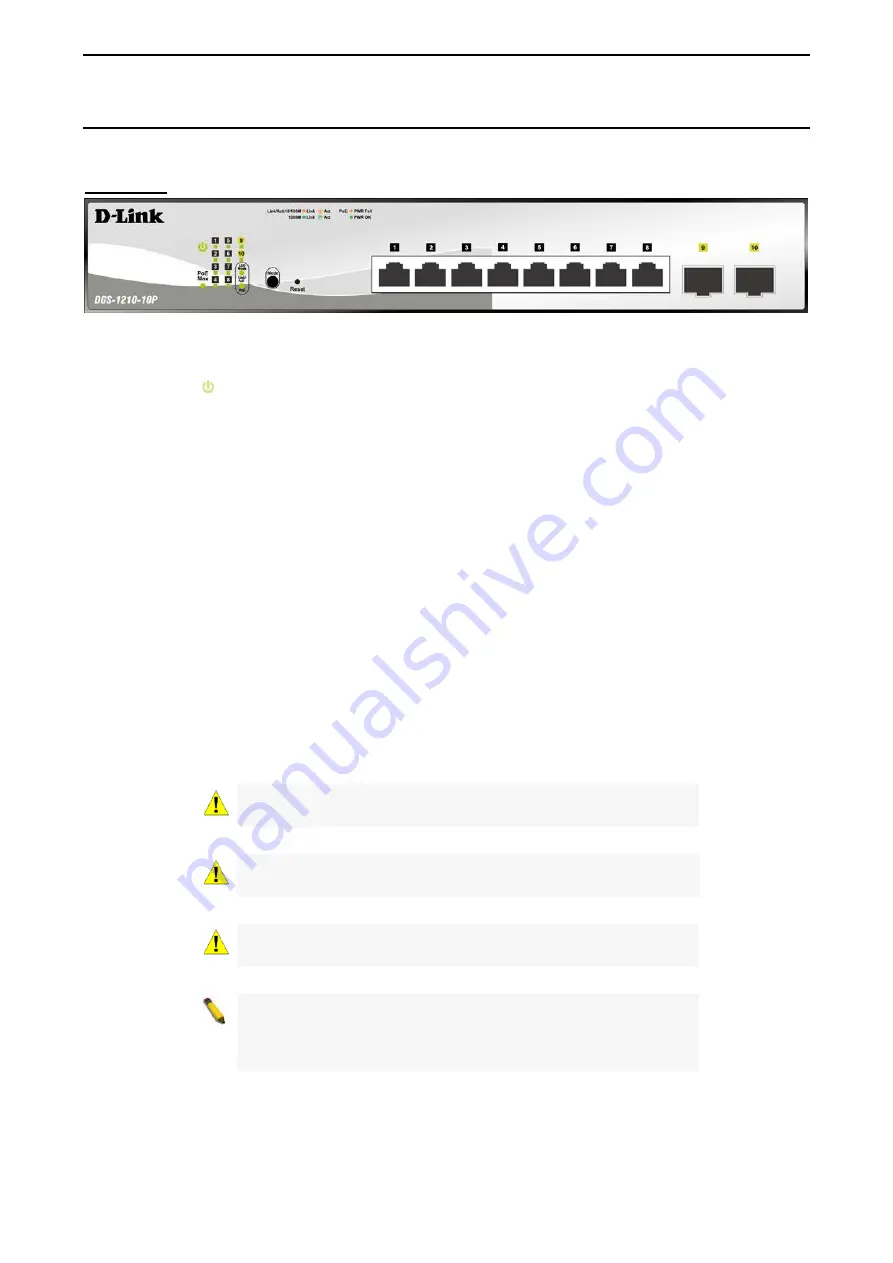 D-Link DGS-1210-10 Manual Download Page 11