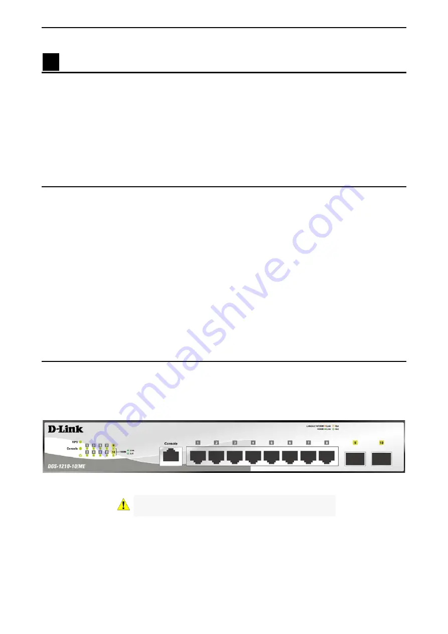 D-Link DGS-1210-12TS/ME User Manual Download Page 9