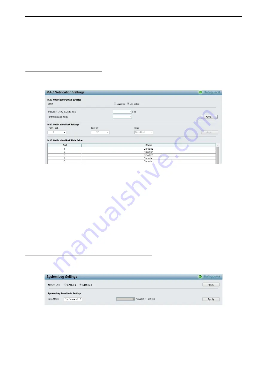 D-Link DGS-1210-12TS/ME User Manual Download Page 45