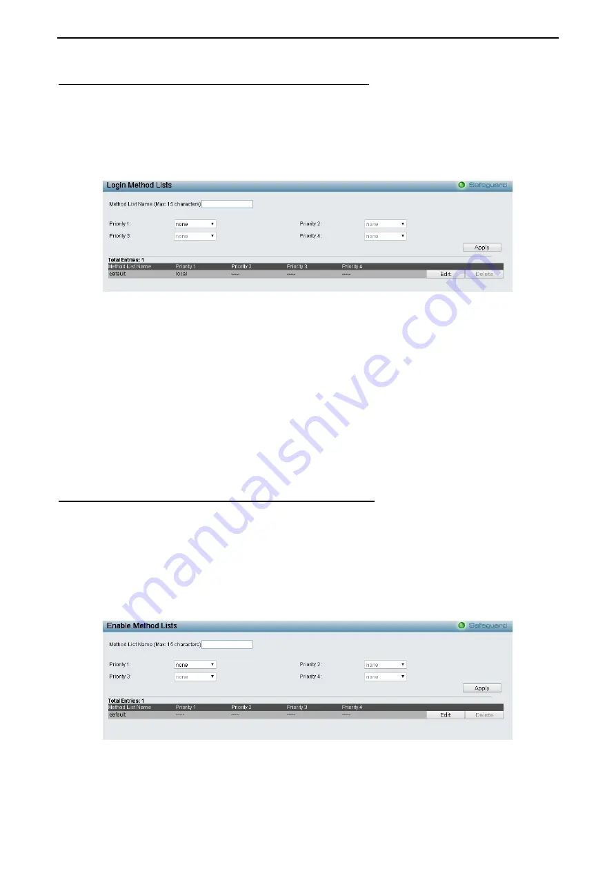 D-Link DGS-1210-12TS/ME User Manual Download Page 110