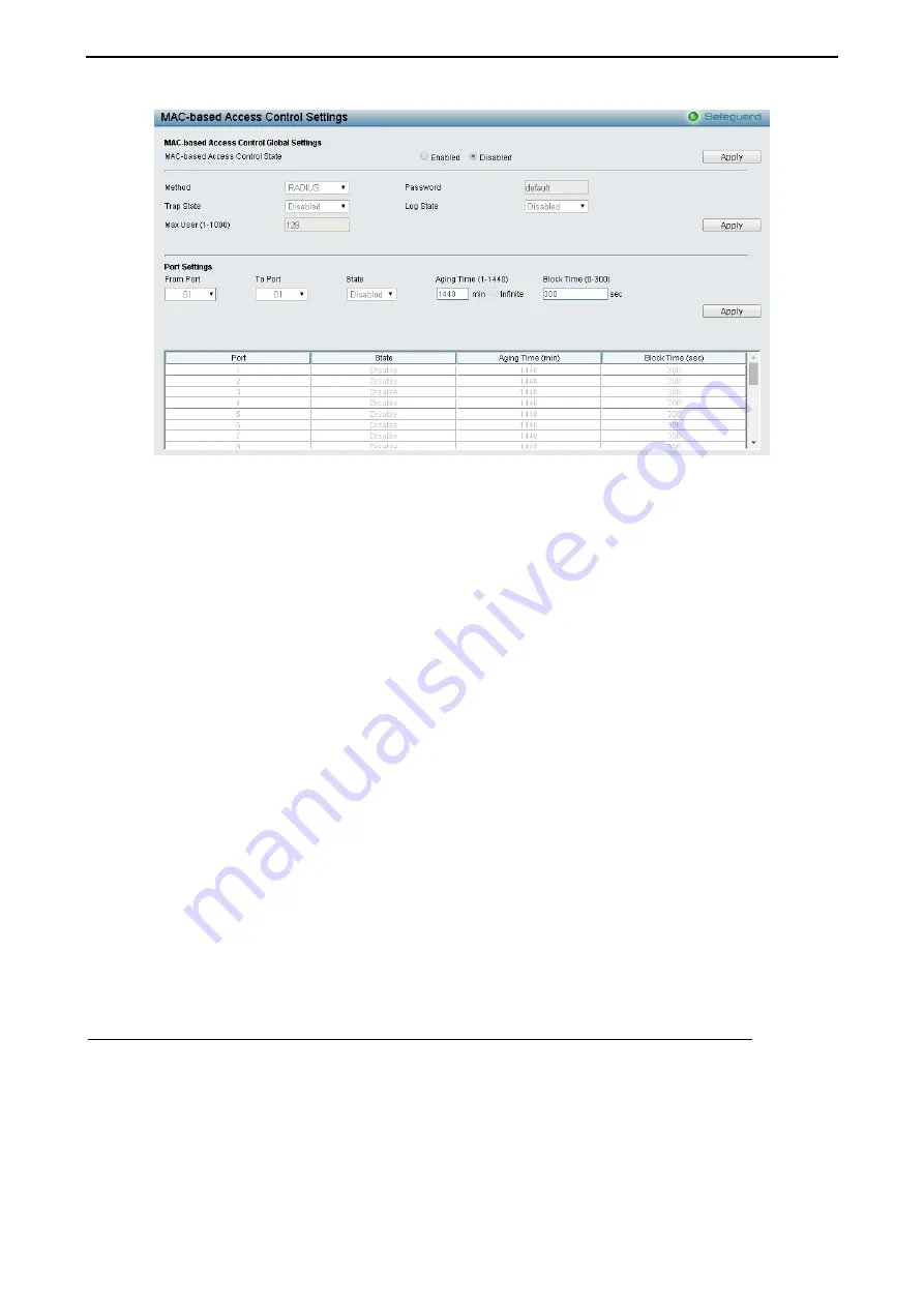 D-Link DGS-1210-12TS/ME User Manual Download Page 118