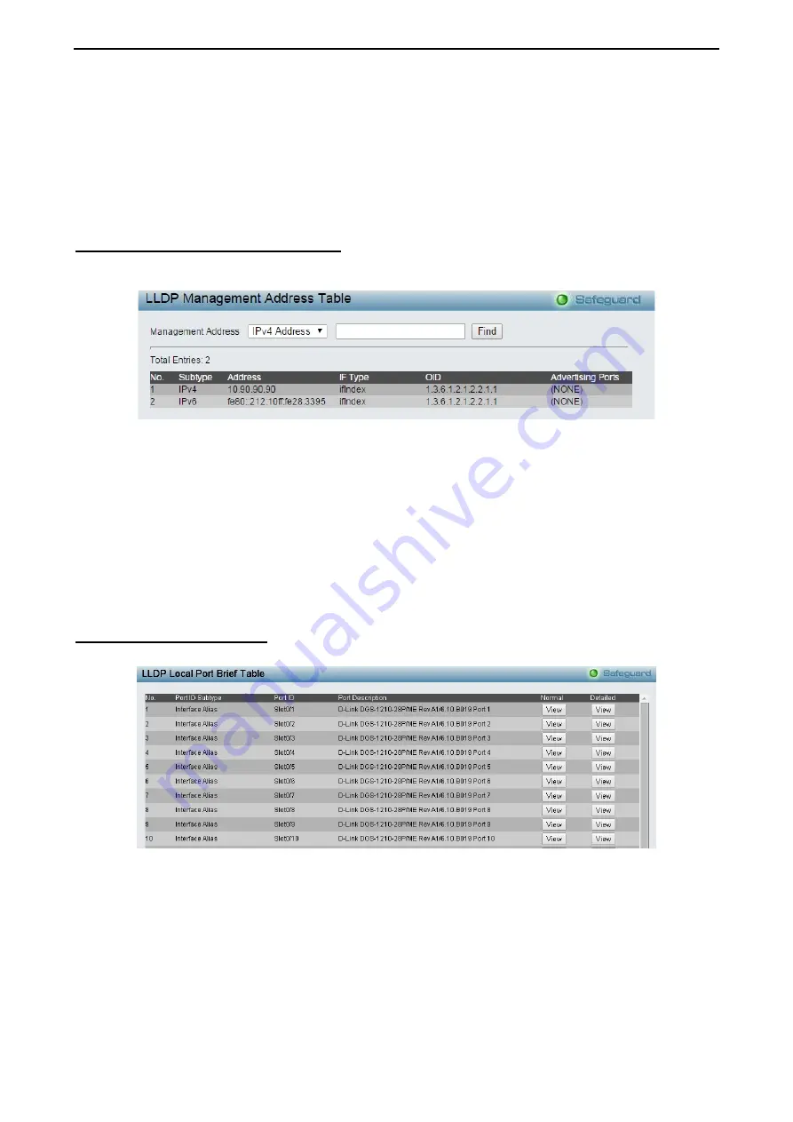 D-Link DGS-1210-12TS/ME Скачать руководство пользователя страница 150